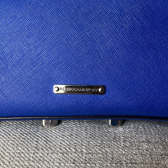 Rebecca Minkoff Blue Chain-Link Crossbody Bag - Picture 5 of 13